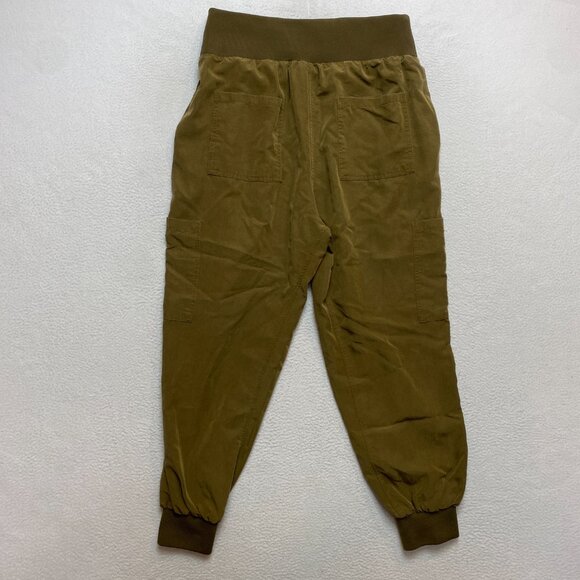 Maeve Anthropologie Jogger Womens Medium Brown Cicerone Cargo Pull On Stretch - Picture 9 of 9